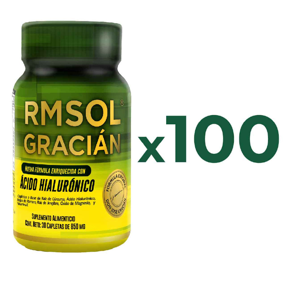 100 frascos de Ácido Hialurónico RMSOL