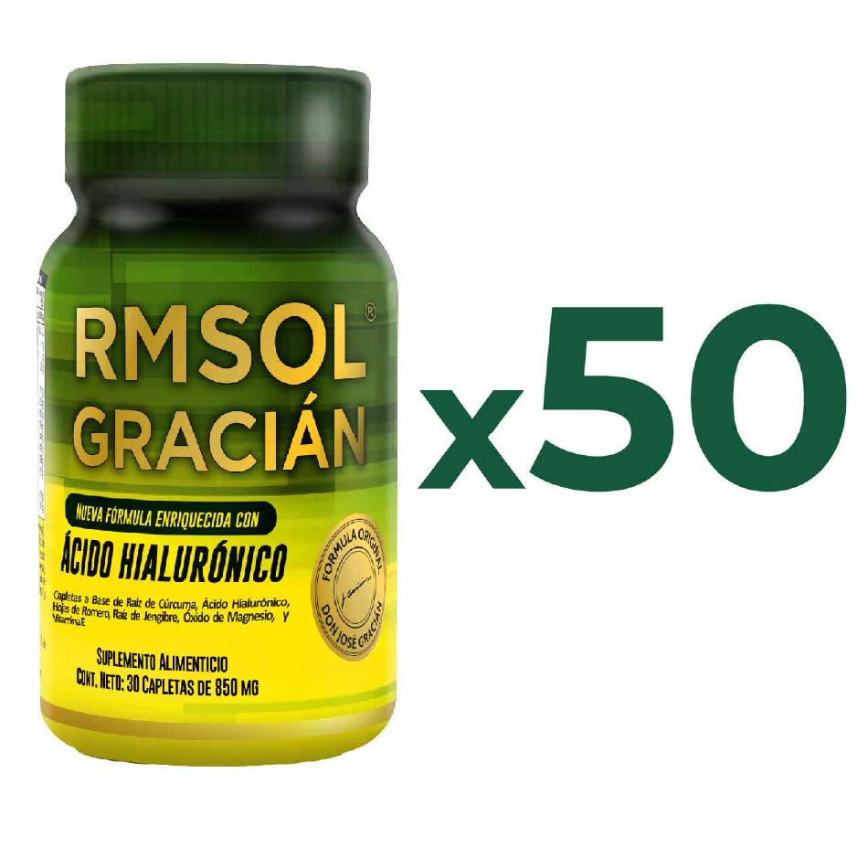50 frascos de Ácido Hialurónico RMSOL